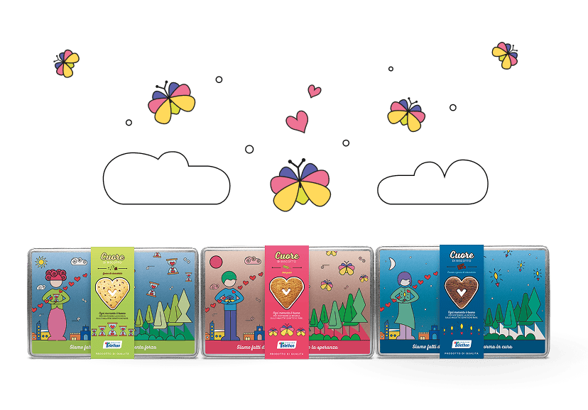 Scopri i nuovi Cuori di Biscotto sullo shop solidale
